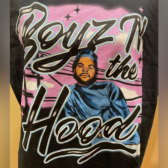 Boys N the Hood Ice Cube Unisex Mens Shirt Large Rap 90s L.A. Tupac Snoop Dogg - Picture 2 of 4